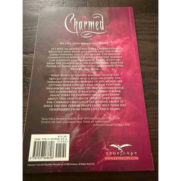 Zenescope Charmed Volume 4 Graphic Novel By Paul Ruditis -First Print-Oct 2012 - Picture 3 of 8